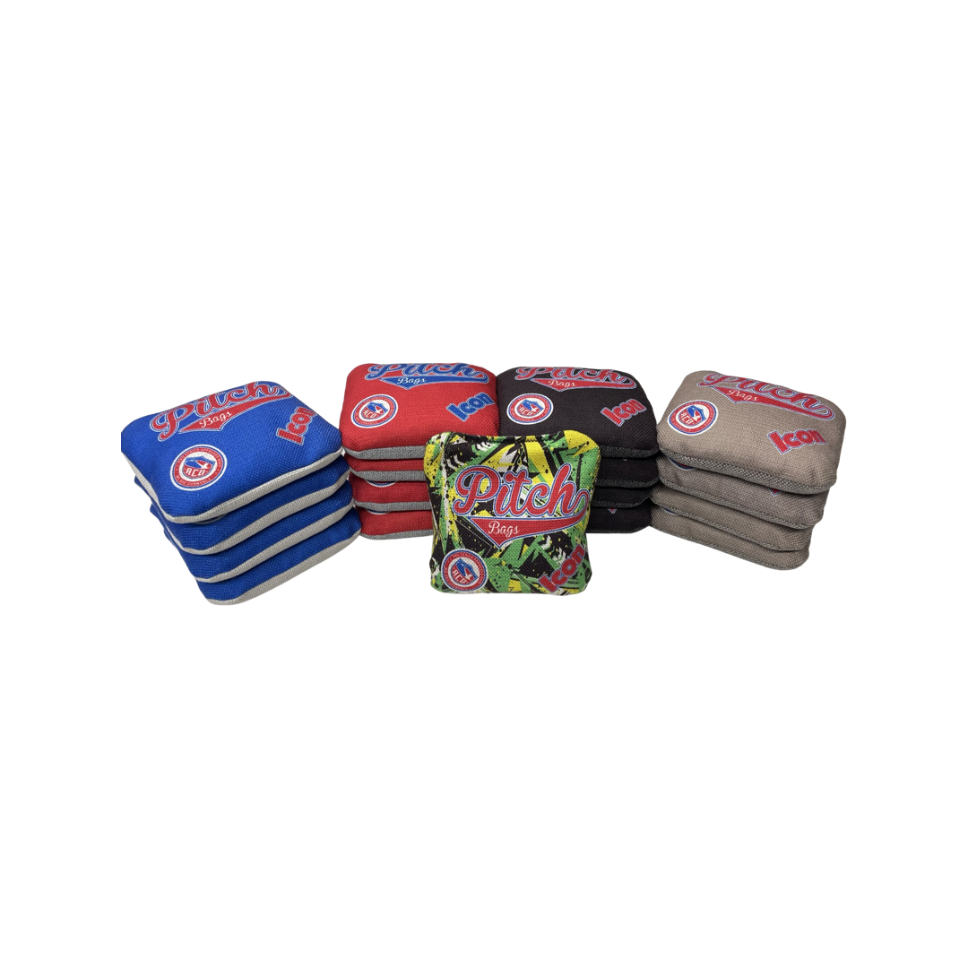 ACO Approved Cornhole Bags - Pitch Bags Icon - Carpet Bags