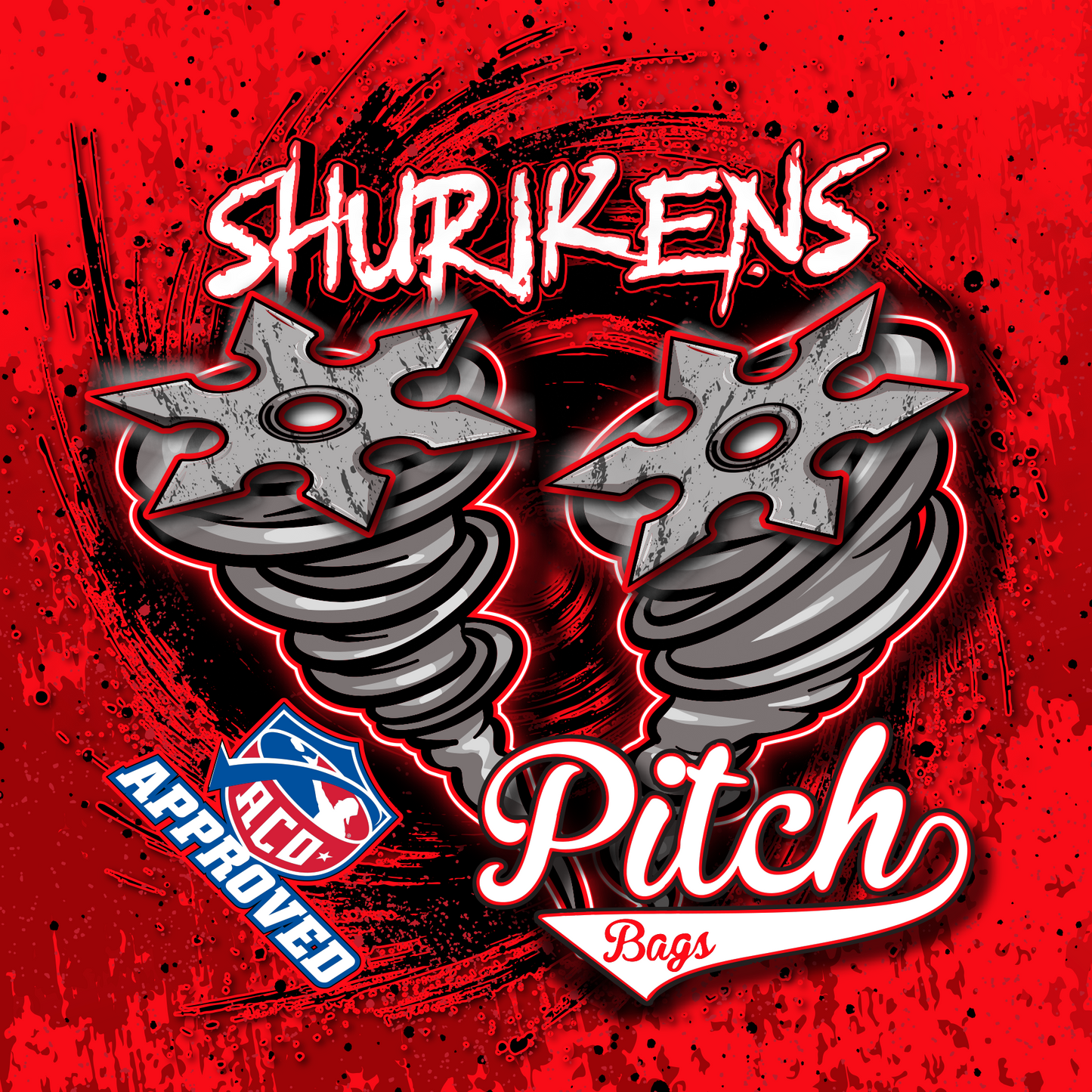 Pitch Shuriken Red 2025