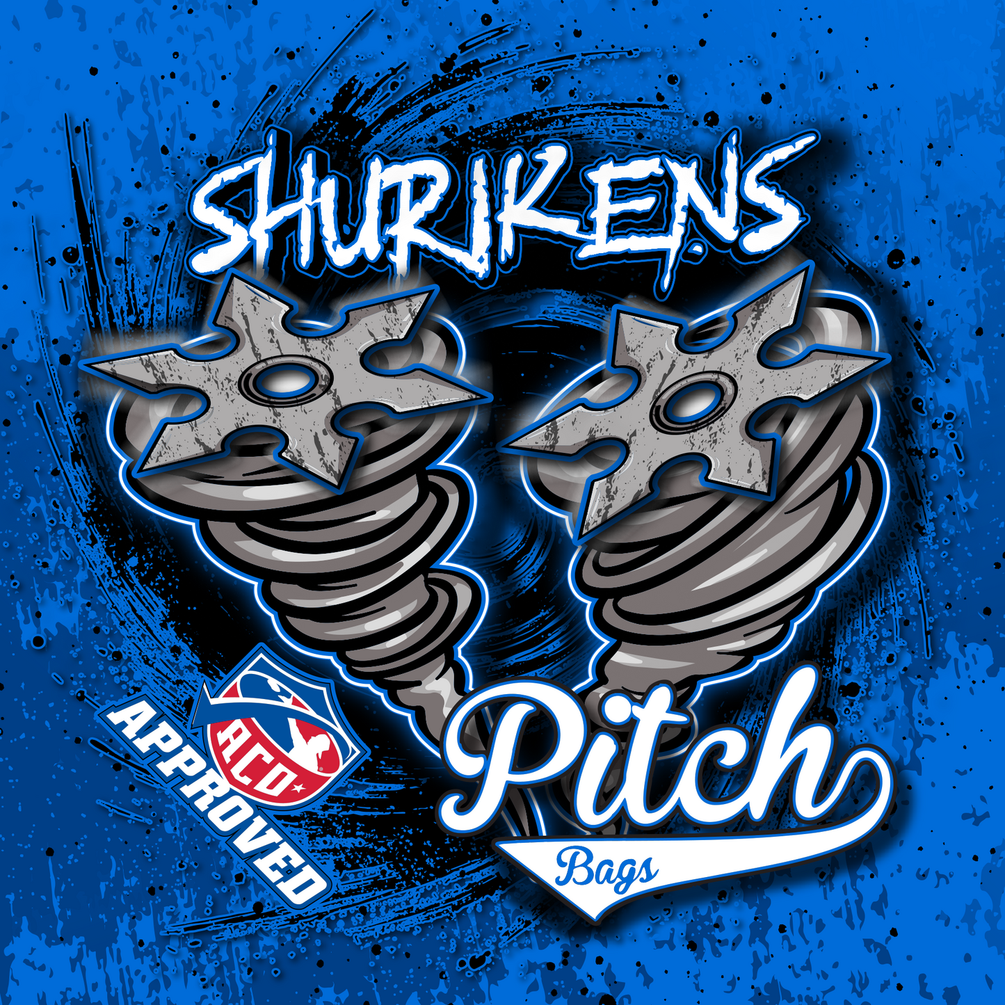 Pitch Shurikens Blue - 2025