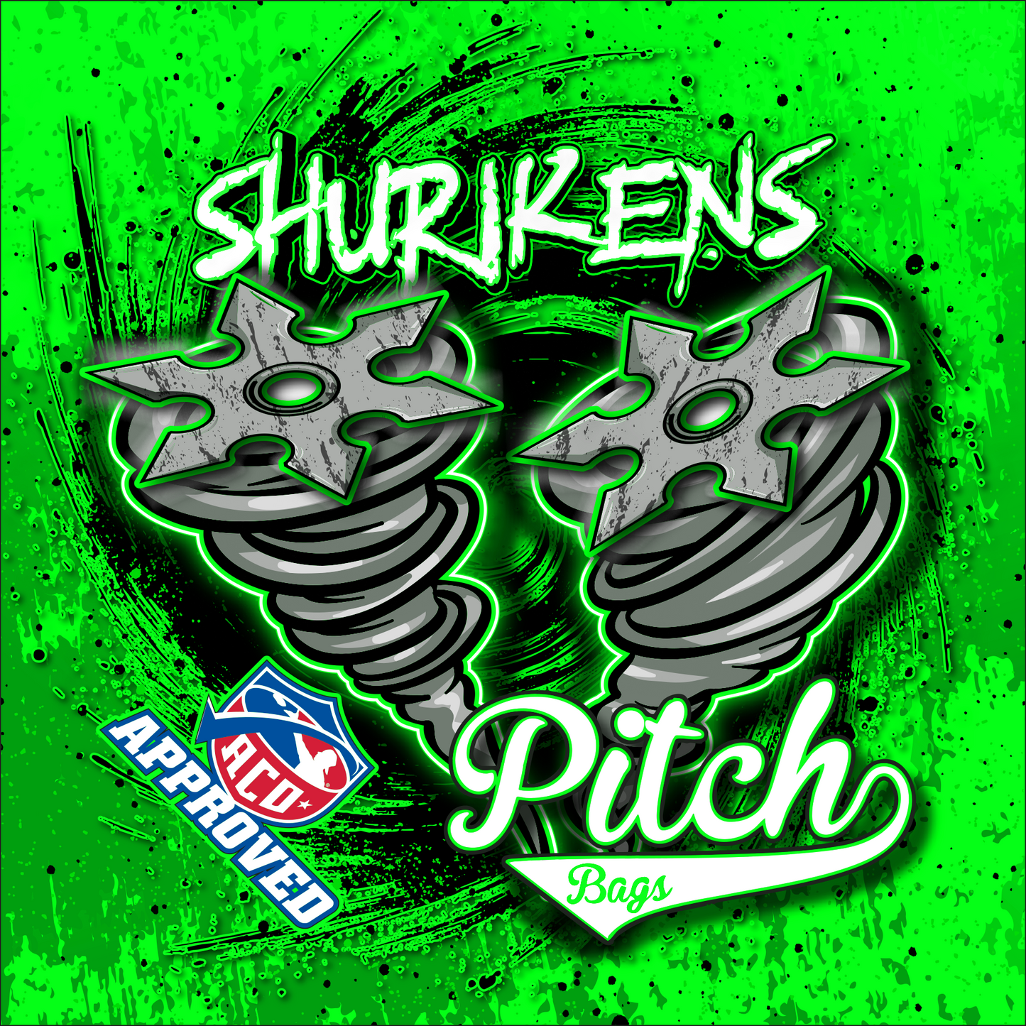 Pitch Shurikens Green - 2025