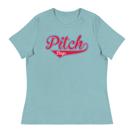 Pitch Bags Premium Logo T-Shirt - Womens